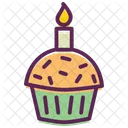 Muffin Cake Cup Icon