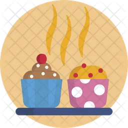 Muffin Cake  Icon