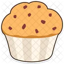 Muffin Chocolate Chip Icon