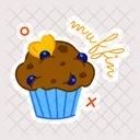 Muffin de chocolate  Icon