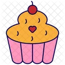 Muffin Dessert Cupcake Icon