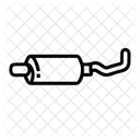 Muffler Exhaust Car Icon