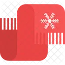Muffler With Snowflake Accessory Cowl Icon