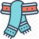 Muffler Winter Wearable Icon