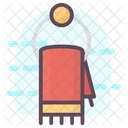 Muffler Cravat Headscarf Icon