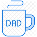 Mug Dad Father Icon