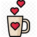 Mug Valentine Love Icon