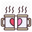 Mug Cup Romantic Icon