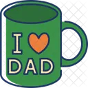 Mug Dad Fathers Day Icon