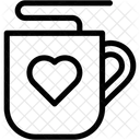 Mug Cup Heart Icon