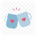Mugs Hot Coffee Hot Tea Icon