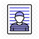 Mugshot Criminal Arrest Icon