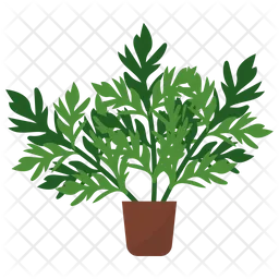 Mugwort Potted Plant  Icon