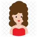 Mujer Nina Avatar Icono