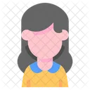 Hembra Mujer Avatar Icon