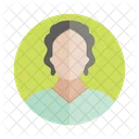 Mujer Avatar Perfil Icono