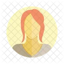 Mujer Avatar Perfil Icono