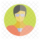 Mujer Hembra Avatar Icon