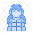 Invierno Avatar Usuario Perfil Gente Mujer Icono