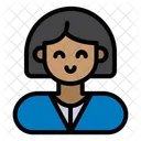 Mujer Laboratorio Biologo Icon