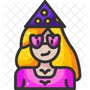 Mujer Fiesta Festival Icon