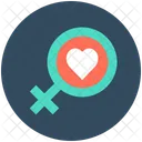 Mujer Enamorada Icon