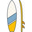 Tabla De Surf Surf Ola Icon