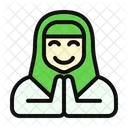 Avatar Mujer Islam Icono