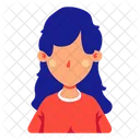 Mujer Avatar Mujeres Icon