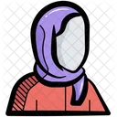 Mujer Avatar Islámica  Icon