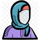 Mujer Avatar Islámica  Icon