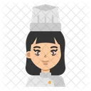 Mujer cocinera  Icon