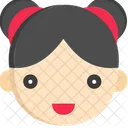 Mujer China Mujer Avatar Icono