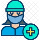 Mujer Doctor Avatar Icon