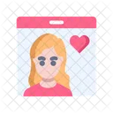 Amor Corazon Romance Icon