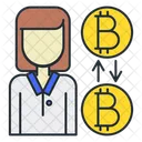 Bitcoin Criptomoneda Cripto Icono