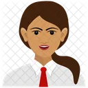 Empresaria Mujer Avatar Icono