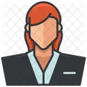 Mujer De Negocios Icon