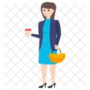 Empresaria Empresario Empleada Icono