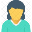 Mujer de negocios  Icono