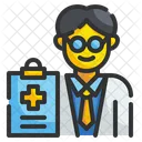 Doctora Medica Profesion Icon