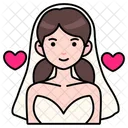 Mujer Enamorada Amor San Valentin Icon