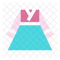 Mujer hanbok  Icono