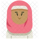 Mujer hijab  Icono