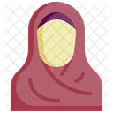 Mujer hijab  Icono