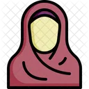 Mujer hijab  Icono