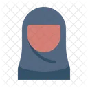Mujer hijab  Icono