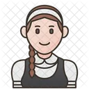 Mujer hungaria  Icono