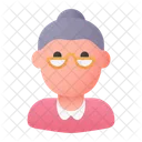 Anciana Abuela Ancianos Icon