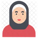 Avatar Mujer Hijab Icono